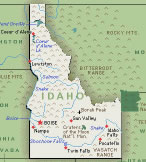 idaho map